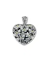 Samuel B. Silver & 18k Pendant In Metallic