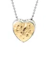 Samuel B. Silver & 18k Pendant In Metallic