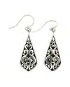 Samuel B. Silver Bali Dangle Earrings In Silver