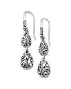 Samuel B. Silver Balinese Design Earrings