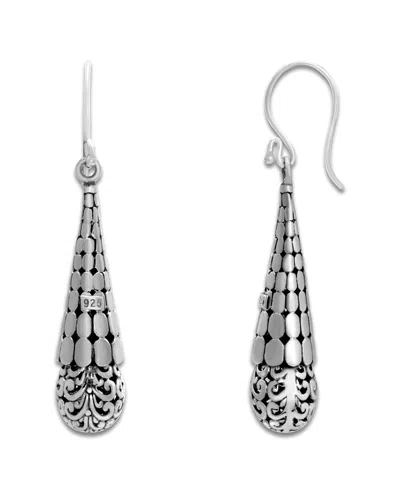 Samuel B. Silver Balinese Earrings In Metallic