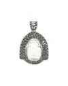 Samuel B. Silver Buddha Pendant In Silver