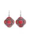 Samuel B. Sterling Silver Shell Drop Earrings