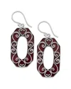 Samuel B. Coral Drop Earrings