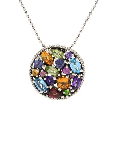 Samuel B. Silver Gemstone Pendant