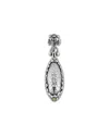 Samuel B. Silver Hammered Floral Pendant