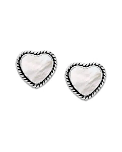 Samuel B. Silver Mother-of-pearl Earrings