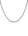Samuel B. Silver Necklace In Gray