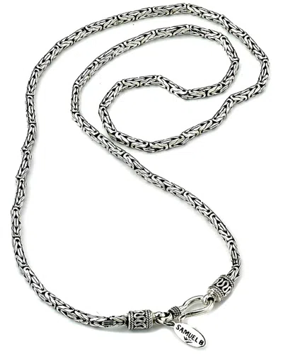 Samuel B. Silver Necklace In Metallic