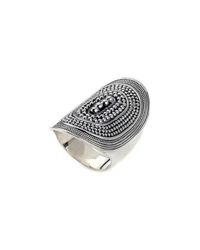 Samuel B. Silver Oblong Ring