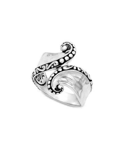 Samuel B. Silver Paisley Wave Ring In Animal Print