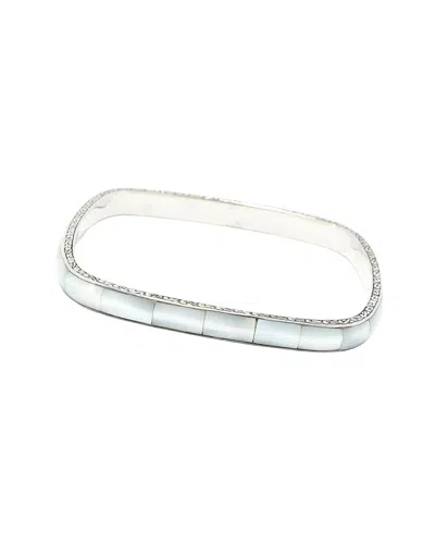 Samuel B. Silver Pearl Bangle