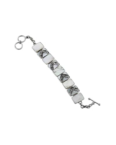 Samuel B. Silver Pearl Bracelet