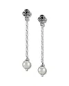 Samuel B. Silver Pearl Drop Earrings