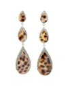 Samuel B. Silver Pearl Earrings