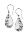 Samuel B. Fine Jewelry Silver Mother-of-pearl Earrings