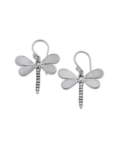 SAMUEL B. SAMUEL B. SILVER PEARL EARRINGS