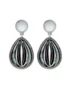 Samuel B. Silver Pearl Earrings