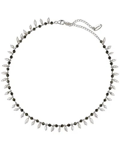 Samuel B. Silver Pearl Necklace