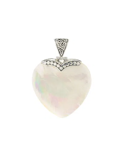 Samuel B. Silver Pearl Pendant