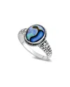 Samuel B. Silver Pearl Ring