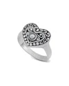Samuel B. Silver Pearl Ring In Metallic