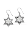 Samuel B. Silver Pearl Star Earrings