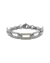 Samuel B. Silver Pebble Bracelet