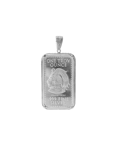 Samuel B. Silver Pendant In Metallic