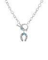 Samuel B. Silver Sleeping Beauty Turquoise Necklace