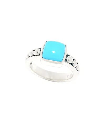 Samuel B. Silver Sleeping Beauty Turquoise Ring