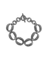 Samuel B. Sterling Silver Oval Link Bracelet