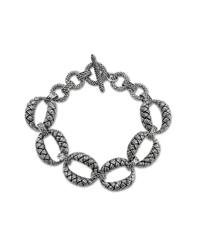SAMUEL B. SAMUEL B. SILVER TOGGLE BRACELET