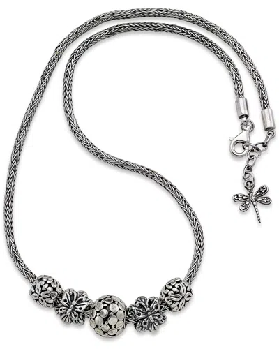 SAMUEL B. SAMUEL B. SILVER TULANG NAGA BUTTERFLY NECKLACE