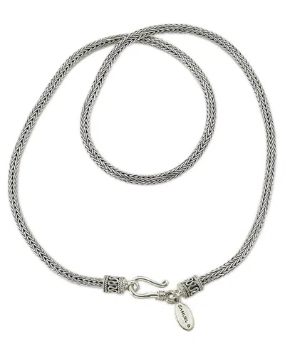 Samuel B. Silver Tulang Naga Necklace In Metallic