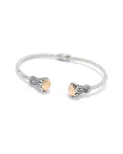 Samuel B. Silver Twisted Cable Bangle Bracelet
