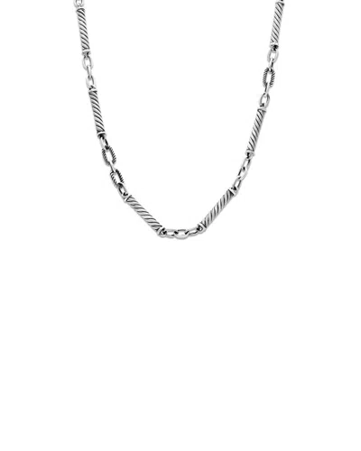 Samuel B. Silver Twisted Necklace