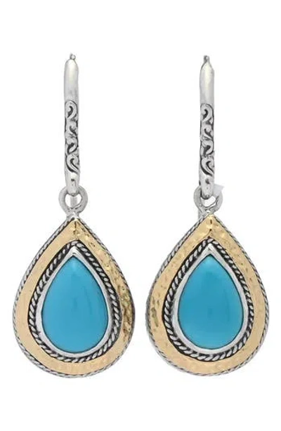 Samuel B. Sleeping Beauty Drop Earrings In Multi