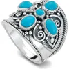 Samuel B. Sleeping Beauty Turquoise Ring
