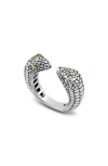 Samuel B. Snake Head Ring In Multi