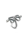 Samuel B. Snake Ring In Silver