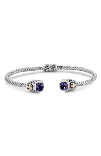 SAMUEL B. SAMUEL B. SQUARE OPEN CUFF BRACELET