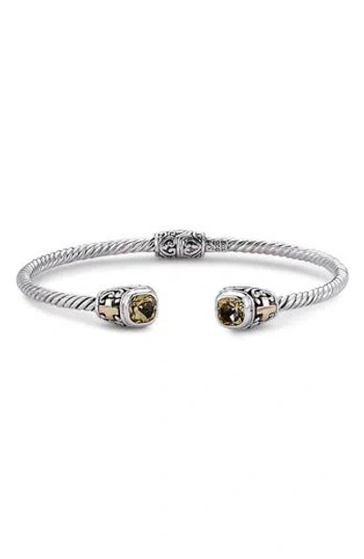 SAMUEL B. SAMUEL B. SQUARE OPEN CUFF BRACELET