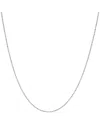 Samuel B. Ss 32 1.2mm Diamond Cut Ball Chain In Metallic