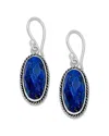 Samuel B. Silver 13.10 Ct. Tw. Lapis Earrings