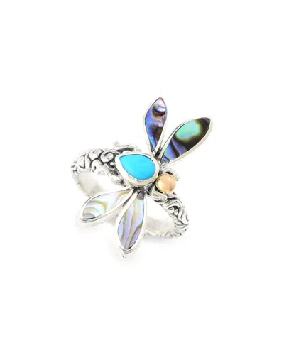 Samuel B. Silver 0.50 Ct. Tw. Sleeping Beauty Ring In Metallic