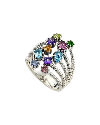 SAMUEL B. SAMUEL B. STERLING SILVER 1.51 CT. TW. GEMSTONE RING