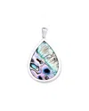 Samuel B. Sterling Silver Abalone Pendant