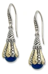 Samuel B. Sterling Silver & 18k Gold Drop Earrings In Metallic