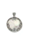 Samuel B. Silver Pendant In Metallic